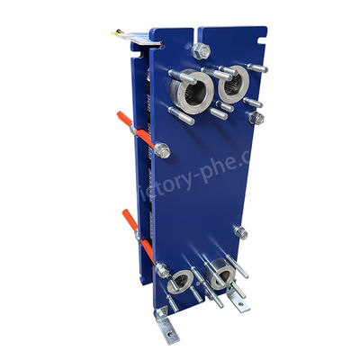 qualidade  Gasketed Plate Heat Exchanger 0.5mm Painted Plate Frame Heat Exchanger fábrica