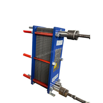 Quadro de chapa de níquel Intercambiador de calor de arrefecimento industrial projetado em uma configuração de trocador de calor de chapa (PHE)
