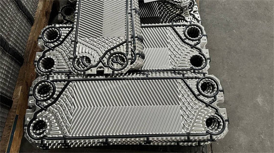 Planilhas de trocador de calor tranter com jato Chevron Design de padrão