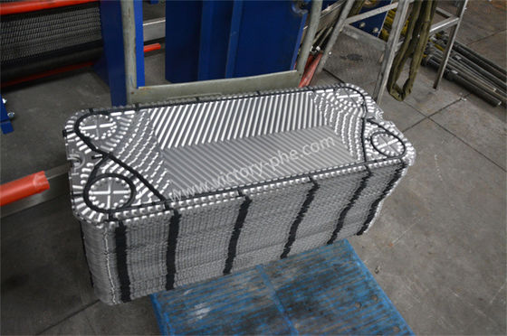 Fabricante de placas de trocador de calor de titânio Chevron para refrigeração a óleo