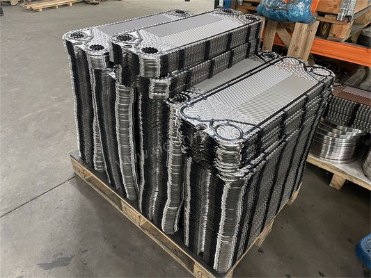Hastelloy ALFA Placa de trocador de calor industrial para aquecimento e resfriamento