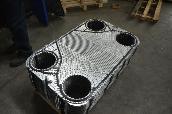 PHE Trocador de calor de chapa industrial comprimento da chapa de 1000 mm