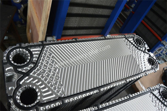 Industrial GEA Placas de titânio Chevron Plate Padrão para refrigerador de óleo