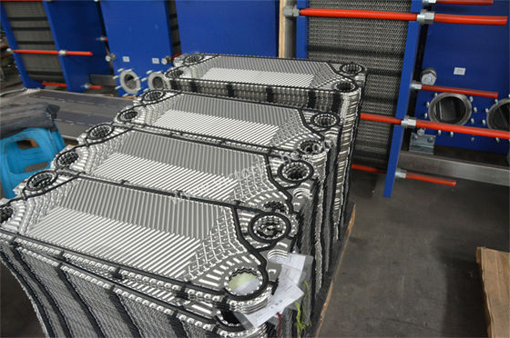 Industrial GEA Placas de titânio Chevron Plate Padrão para refrigerador de óleo