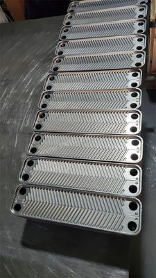 Intercambiador de calor Vicarb Chapa brasada de níquel de alta pressão VU8 V20 V60