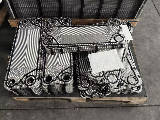Placa de trocador de calor de acesso silencioso SUS316 Titânio Níquel de aço inoxidável
