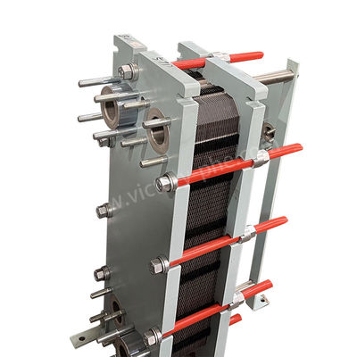 18 t/h Max Exchanger de calor de placa de evaporação com material de placa de junta NBR / EPDM
