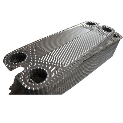 Placas de triturador de trocador de calor para controle de temperatura preciso