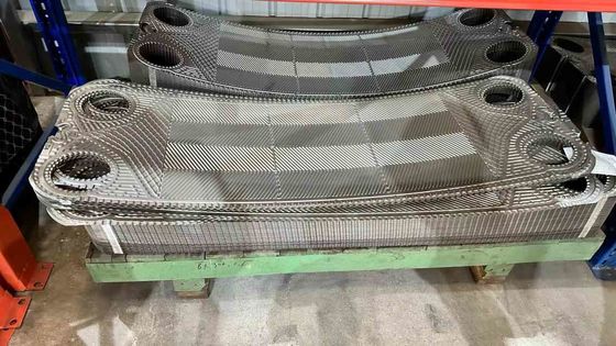 Hastelloy GEA Placa de trocador de calor Herringbone Plaque padrão