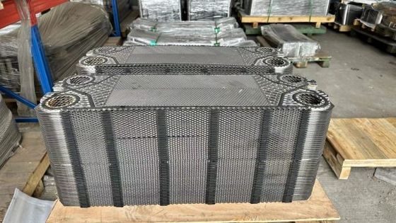 Placas de trocador de calor fabricadas a partir de SPX APV Titânio e Titânio Palladio liga