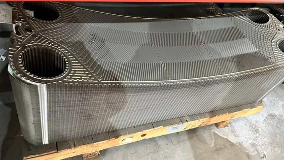 OEM Placa de trocador de calor  de aço inoxidável 304 316L leve