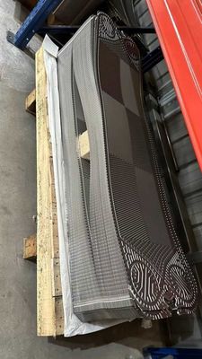 Plate Heat Exchanger Peças sobressalentes Eficiência energética compacta