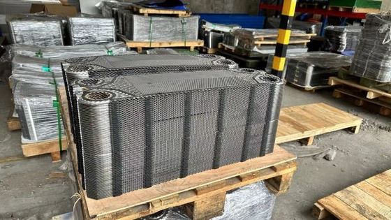 Placa HVAC com engarrafamento e trocador de calor