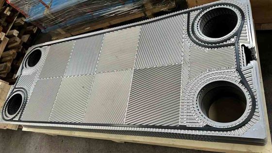 Clipe personalizado na placa de trocador de calor com estanqueidade 3,0 Mpa Pressão de trabalho máxima