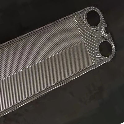 Placa de trocador de calor Vicarb de aço inoxidável personalizada com conexão de clip