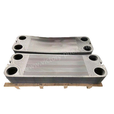 Revestimento em pó Sondex Placa de trocador de calor de aço inoxidável SUS304 ISO